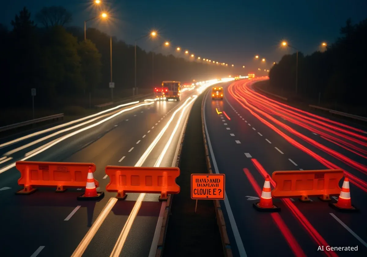 Major Liverpool Road and Tunnel Closures Announced