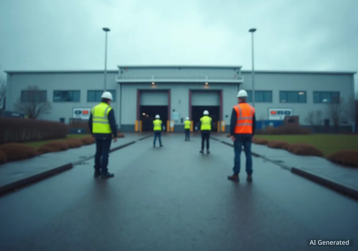 JLR Production Halt Sparks Job Fears in Merseyside