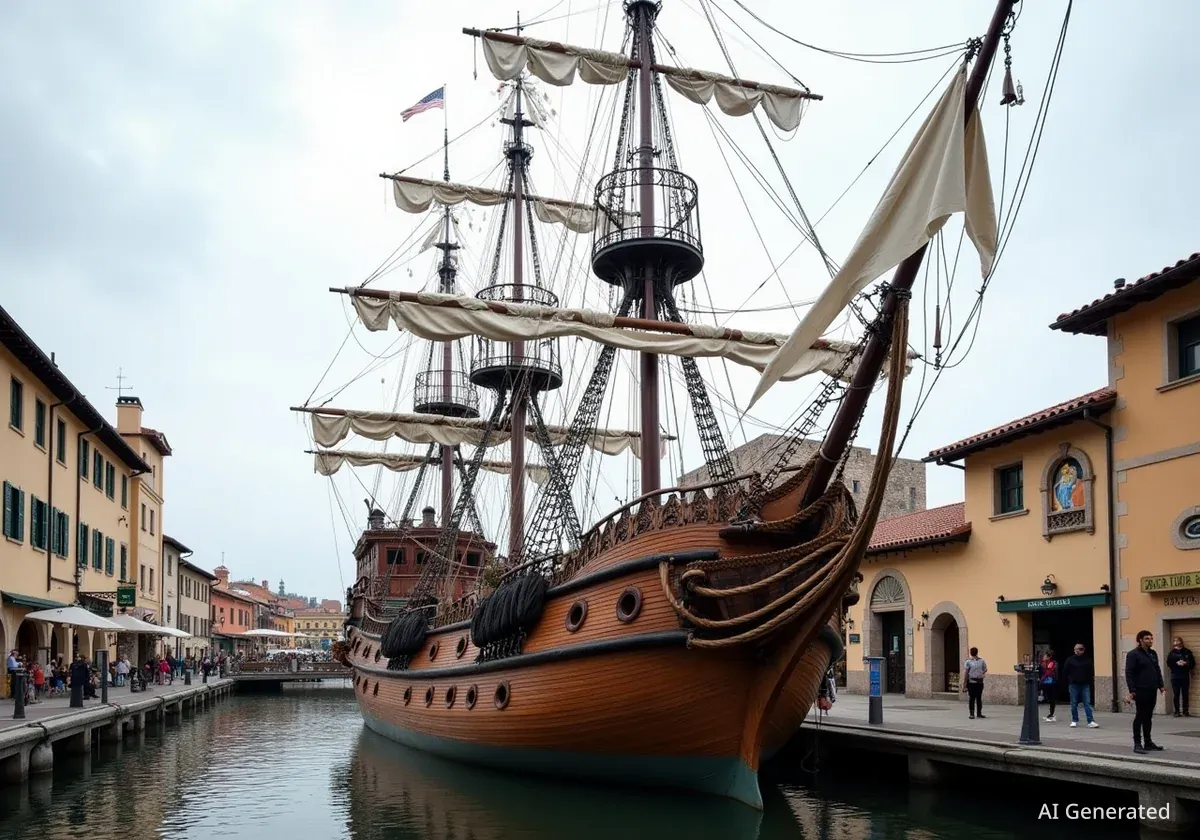 Historic Spanish Galleon Replica Opens as Museum in Liverpool