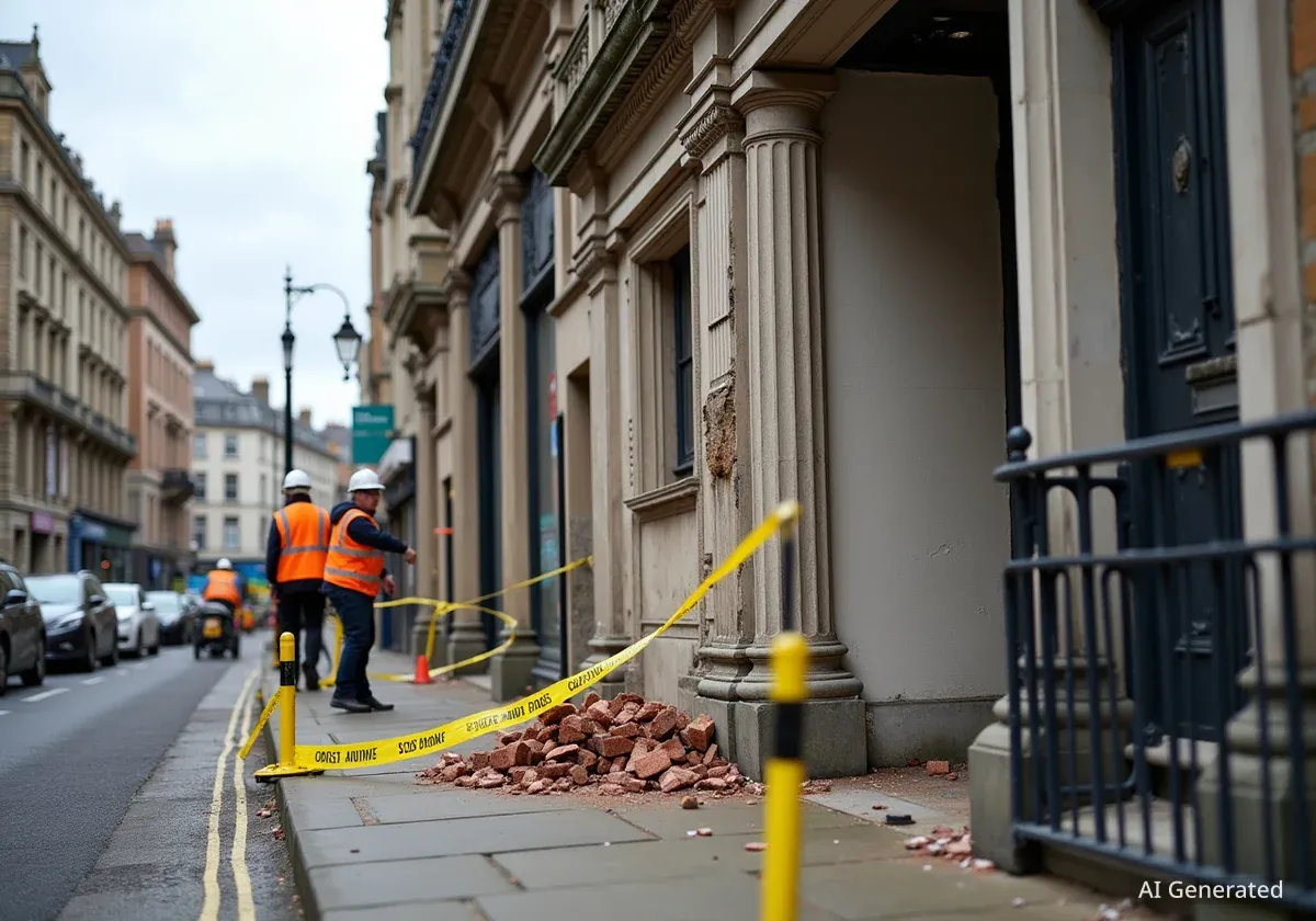 Emergency Repairs for Unsafe Liverpool Building on Bold Street
