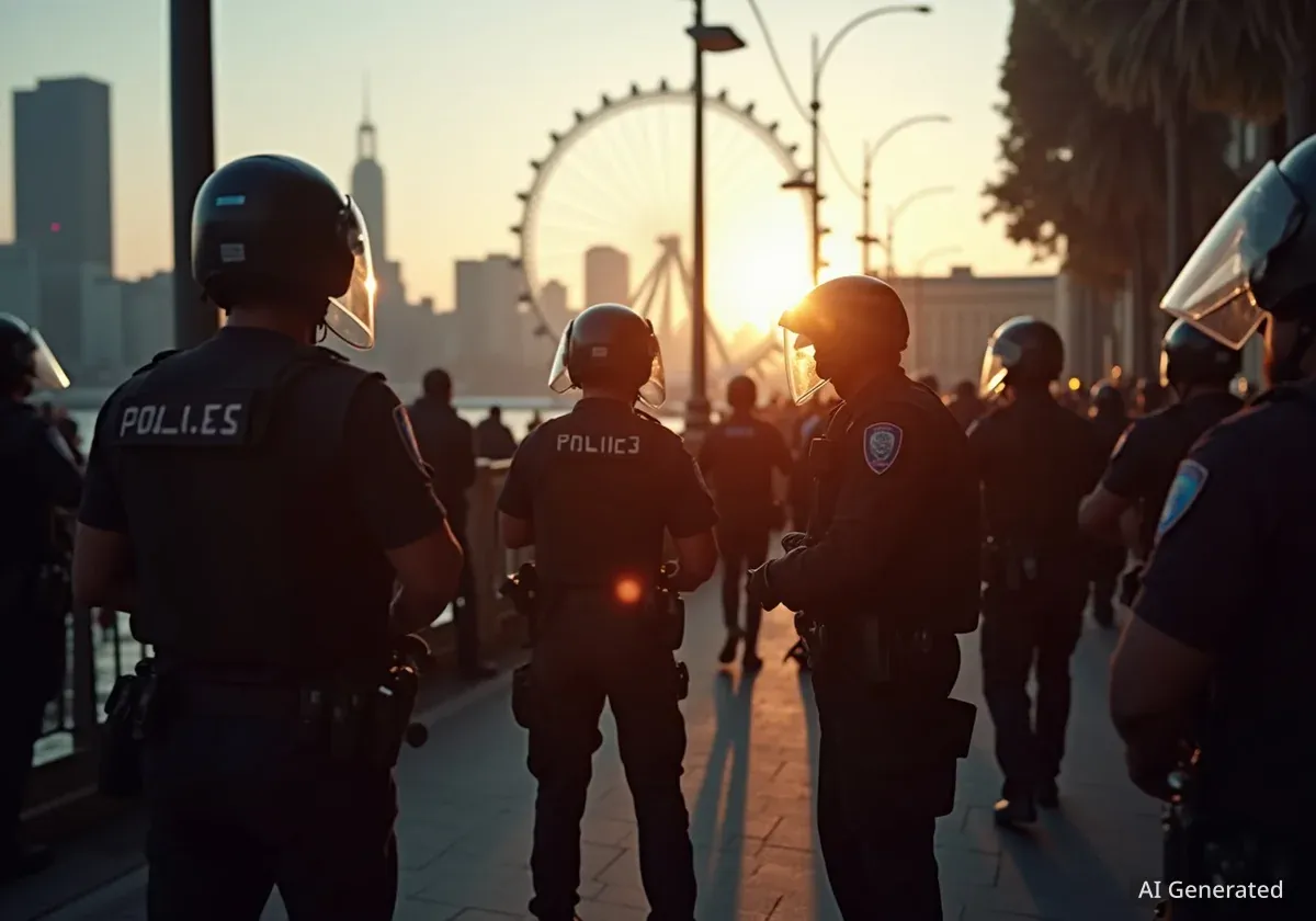 Arrests Made at Liverpool Protest Near Waterfront
