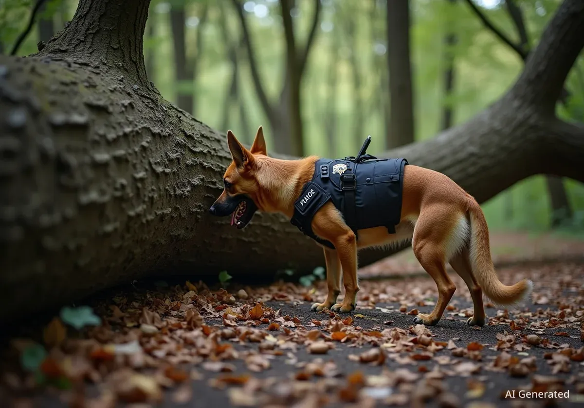 Police Dog Finds Evidence in Whiston Leading to Arrest