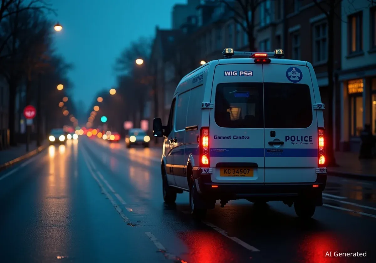 Driver Caught at 56mph in 30mph Zone on Wirral Road