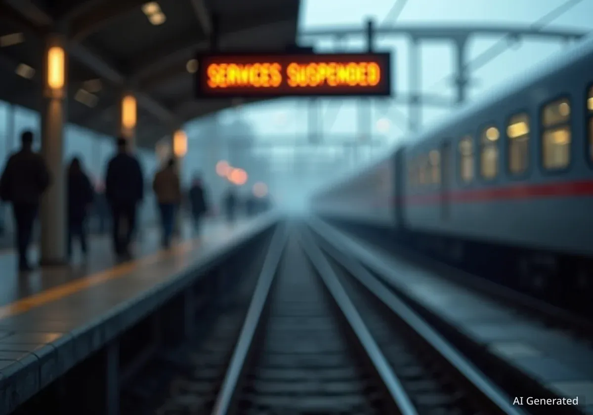 Wirral Line Services Disrupted by Track Inspection