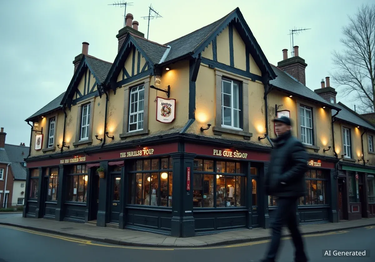 Wallasey Pub Renamed 'The George Orwell' in Digital ID Protest