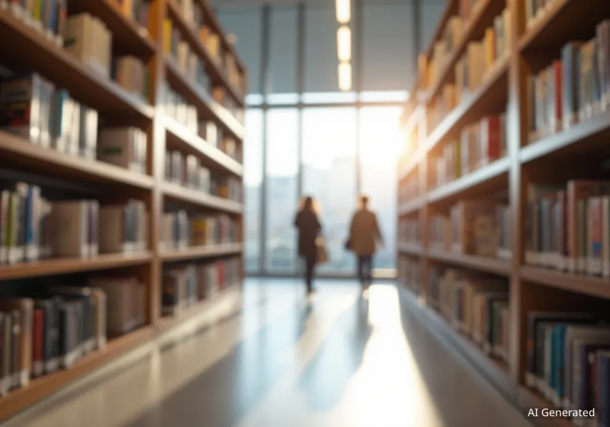 Commissioner Praises Spellow Library's 'Phoenix' Recovery