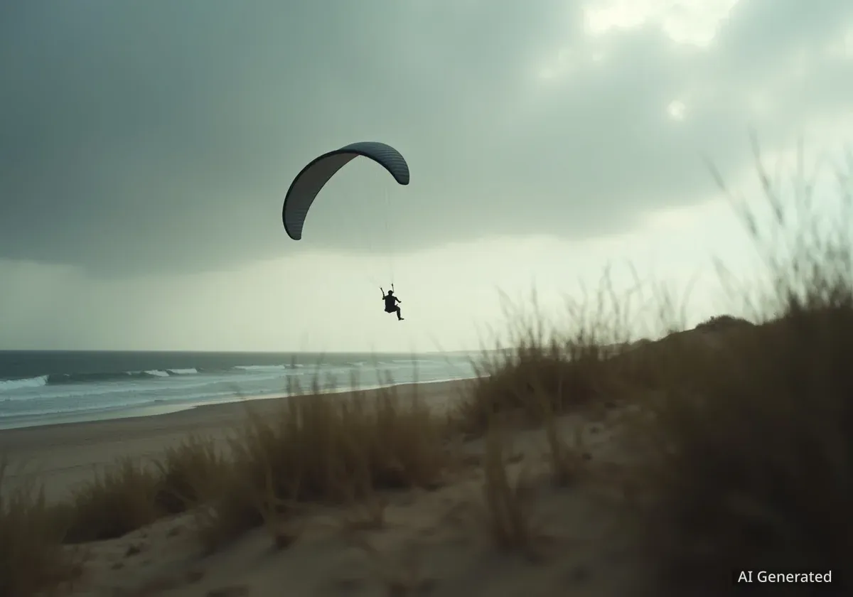 Warning Issued Over Paramotor Flights on Merseyside Coast